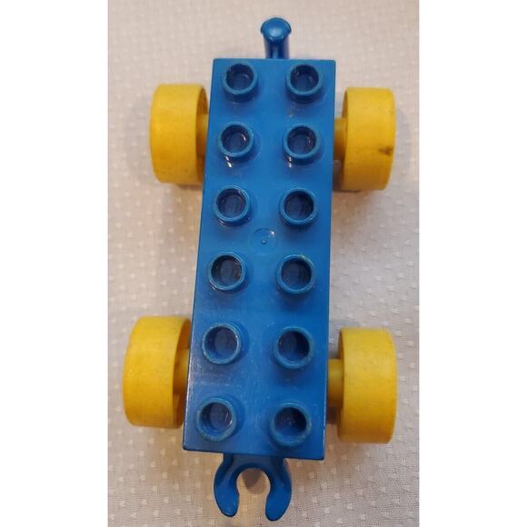 Blue Lego Duplo Replacement Truck Parts Set of 4 - Picture 2 of 12